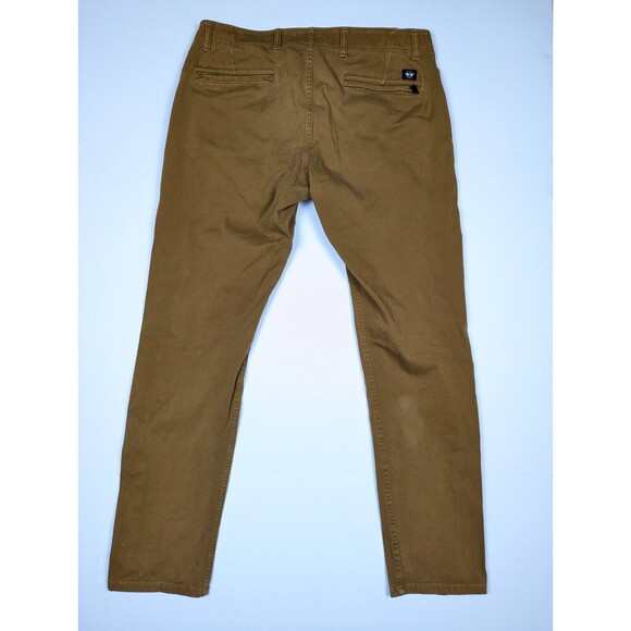Dockers Smart 360 Flex Chino Pants 33 x 34 Brown Khaki Mens - Picture 2 of 15